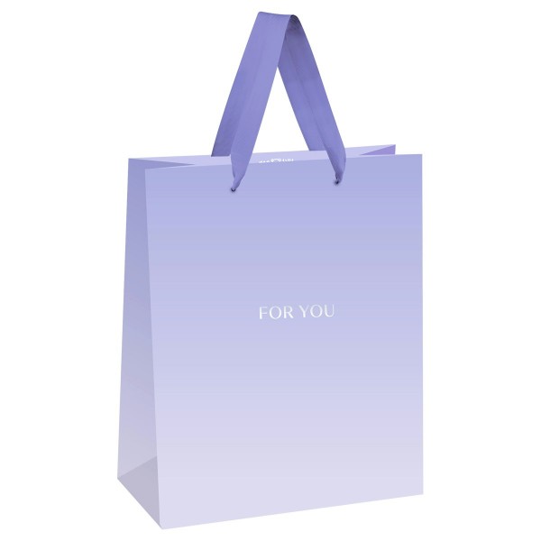 MESHU/Пакет бумажный ламинированный. For you. Purple/180 х 230/MS_66148/