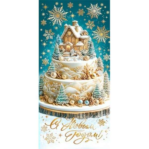 Мир открыток/Конверт для денег. С Новым годом!/2175170/