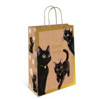 Арт и Дизайн/Пакет бумажный крафт. Подарок внутри/260 х 320 x100/0396.668/