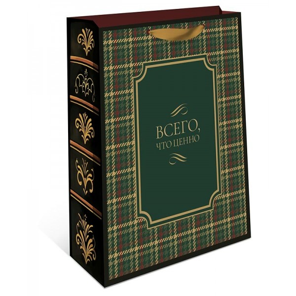 Арт и Дизайн/Пакет бумажный ламинированный. Всего что ценно/180 х 223/1598.200/