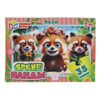 Умные игры Пазл-Мини 35  Яркие панды  Россия