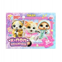 Умные игры Пазл 54 К - поп кошечки Россия Умные игры Пазл 54 К - поп кошечки Россия