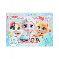 Умные игры Пазл-мини 35  Магия льда  Россия