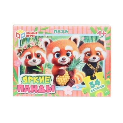Умные игры Пазл 54  Яркие пазлы  Россия