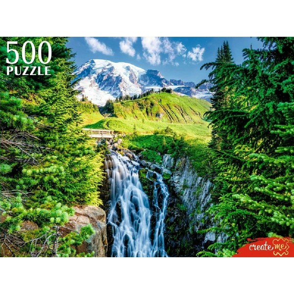 Рыжий кот Пазл 500  Весна в горах ШТП500-8267 Россия