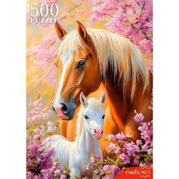 Рыжий кот Пазл 500  Жеребенок Ф500-1736 Россия