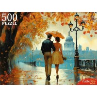 Рыжий кот Пазл 500 Пара в осеннем парке П500-7620 Россия Рыжий кот Пазл 500 Пара в осеннем парке П500-7620 Россия