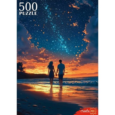 Рыжий кот Пазл 500 Прогулка по пляже П500-8724 Россия Рыжий кот Пазл 500 Прогулка по пляже П500-8724 Россия