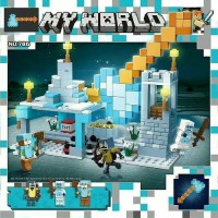 NoName Игрушка 442  Конструктор. Мир кубиков. Снежная долина KNS1990 Китай