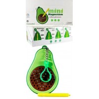 NoName Игрушка   Игрушка - брелок. Планшет для рисования магнитами. Авокадо ST1146 Китай