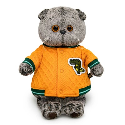 Budi Basa Игрушка   Кот Басик в бомбере с крокодилом/мягкая, 22 см Ks22-263 Россия