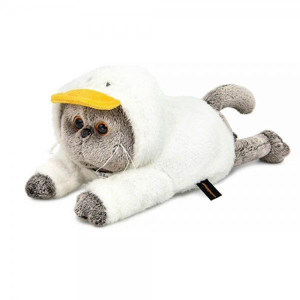Budi Basa Игрушка   Кот Басик в худи Гусик, мягкая, 19 см Kl19-002 Россия