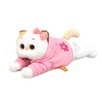 Budi Basa Игрушка   Кошечка Ли - Ли в худи с цветочком, мягкая, 18 см LKl18-002 Россия