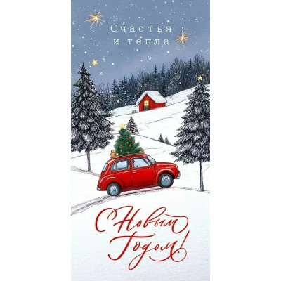 Открытая планета/Конверт для денег. Чудес и волшебства в Новом году!/90001270/