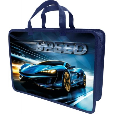 Папка на молнии А4 Ускорение с ручками, 1 отделение DC0035-44 Lamark  128/708892863