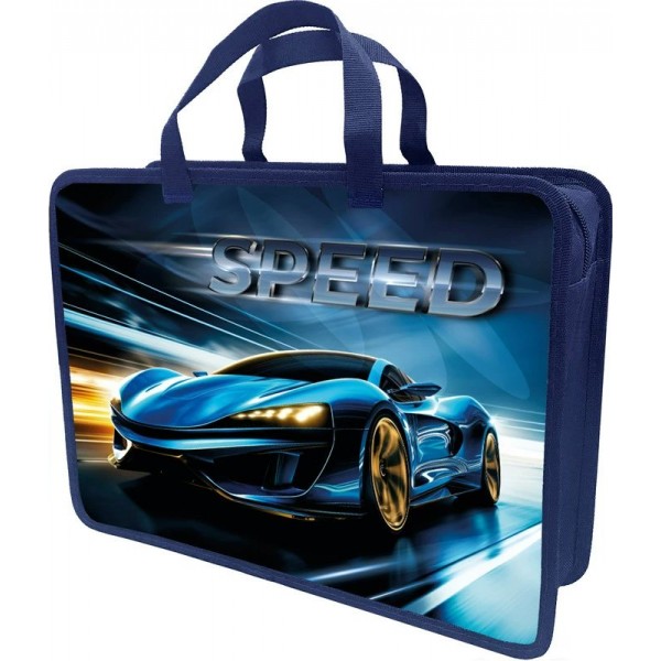 Папка на молнии А4 Ускорение с ручками, 1 отделение DC0035-44 Lamark  128/708892863