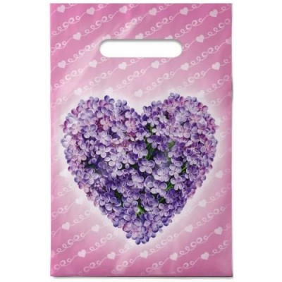 Интерпак/Пакет полиэтиленовый c вырубной ручкой. Сердечко/200 х 300/ВНР63399/ Интерпак/Пакет полиэтиленовый c вырубной ручкой. Сердечко/200 х 300/ВНР63399/