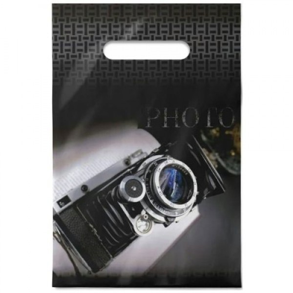 Интерпак/Пакет полиэтиленовый c вырубной ручкой. Кадр/200 х 300/ВНР63401/