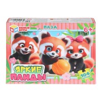 Умные игры Пазл 104  Яркие панды  Россия