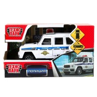 Технопарк Игрушка   Машина пластик ПОЛИЦИЯ 13,5 см, инерция., двери 2209A0312-2 Китай