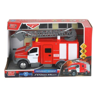 Технопарк Игрушка Машина. Газон NEXT. Пожарная машина/22 см, пластик, свет, звук GAZONTANK-22PLFIR-RD Китай Технопарк Игрушка Машина. Газон NEXT. Пожарная машина/22 см, пластик, свет, звук GAZONTANK-22PLFIR-RD Китай