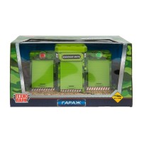 Технопарк Игрушка   Набор. Гараж с автомобилем/пластик GATE-24-1XCAR-MIL Китай