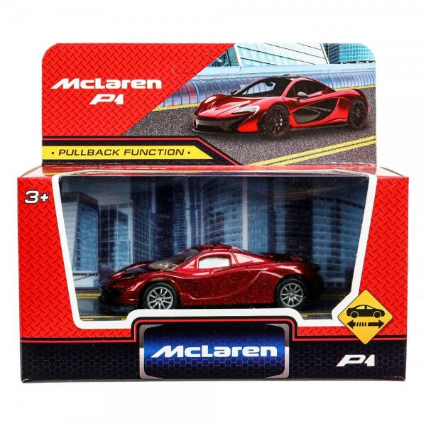 Технопарк Игрушка   Машина. Mclaren p1/9,5 см, металл, инерционная 2304C0595-R Китай