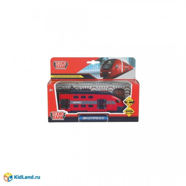 Технопарк Игрушка   Модель. Аэроэкспресс, 6 см, металл, двери, инерция SB-18-15WB-25 Китай