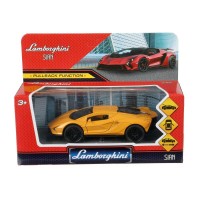 Технопарк Игрушка   Машина Lamborghini sian/12 см, металл, инерционная 2210C0142-R (240) Китай