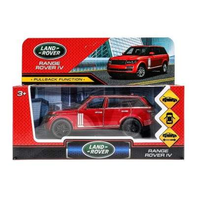 Технопарк Игрушка   Машина металл range rover, 12 см, двери, багажник, инерция 2101C067-R2 Китай