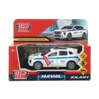 Технопарк Игрушка   Машина. Haval Jolion. Полиция/12 см, металл, свет, звук, инерционная JOLION-12SLPOL-WH (72) Китай