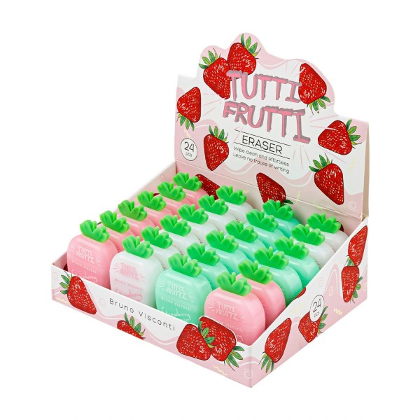 Ластик резиновый Tutti Frutti ассорти 42-0081 Bruno Visconti 24/720