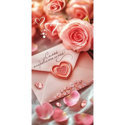 Праздник/Конверт для денег. Самой очаровательной/50001960/