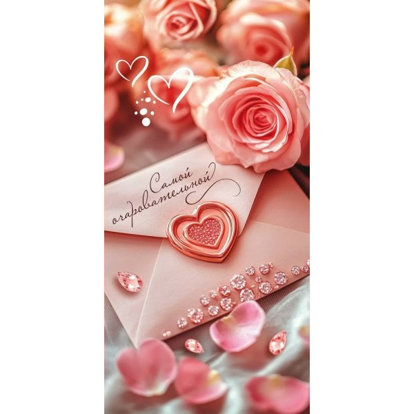 Праздник/Конверт для денег. Самой очаровательной/50001960/