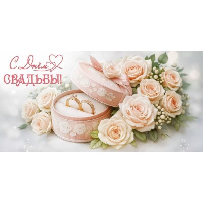 Праздник/Конверт для денег. С Днем Свадьбы!/50002061/