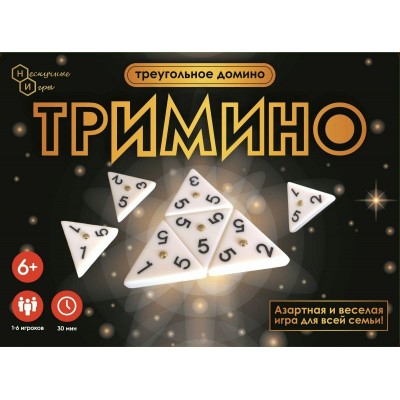 Нескучные игры Игра   Тримино 8897 Россия