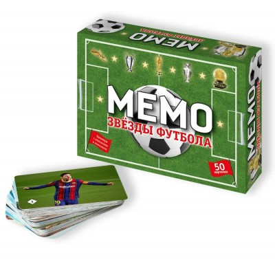 Нескучные игры Игра 51  Мемо. Звезды футбола 8899 Россия