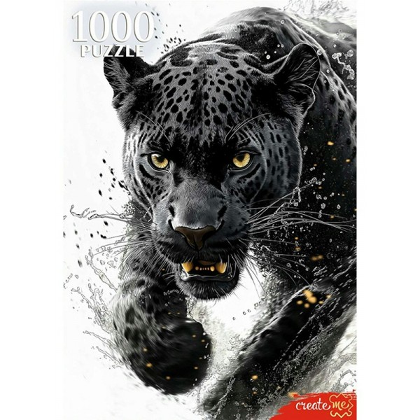 Рыжий кот Пазл 1000  Хищный взгляд пантеры П1000-1963 Россия