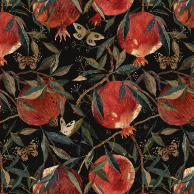 Bruno Visconti/Бумага упаковочная Flora Гранат, 70 х100 см/2-811/06/ Bruno Visconti/Бумага упаковочная Flora Гранат, 70 х100 см/2-811/06/
