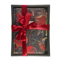 Набор подарочный Ежедневник недатированный А5+ линия, кожзам Гранат + ручка металлическая 3-744/02-5 Bruno Visconti