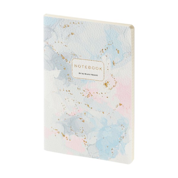 Тетрадь 60 листов А5 клетка, интегральная обложка, кожзам Primavera бежевая бумага, 80г/м2 7-60-1384/20 Bruno Visconti