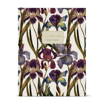 Тетрадь 80 листов А5 на кольцах, клетка, твердая обложка Flora Ирисы 7-80-634/07 Bruno Visconti Тетрадь 80 листов А5 на кольцах, клетка, твердая обложка Flora Ирисы 7-80-634/07 Bruno Visconti
