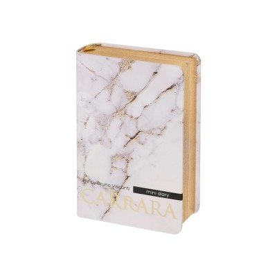 Ежедневник недатированный А7 208 листов линия, твердая обложка Carrara золотой срез, 80г/м2 3-814/02 Bruno Visconti 9/72 Ежедневник недатированный А7 208 листов линия, твердая обложка Carrara золотой срез, 80г/м2 3-814/02 Bruno Visconti 9/72