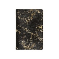 Обложка для паспорта 138х97мм Carrara Black кожзам 3-620/11 Bruno Visconti 6/24
