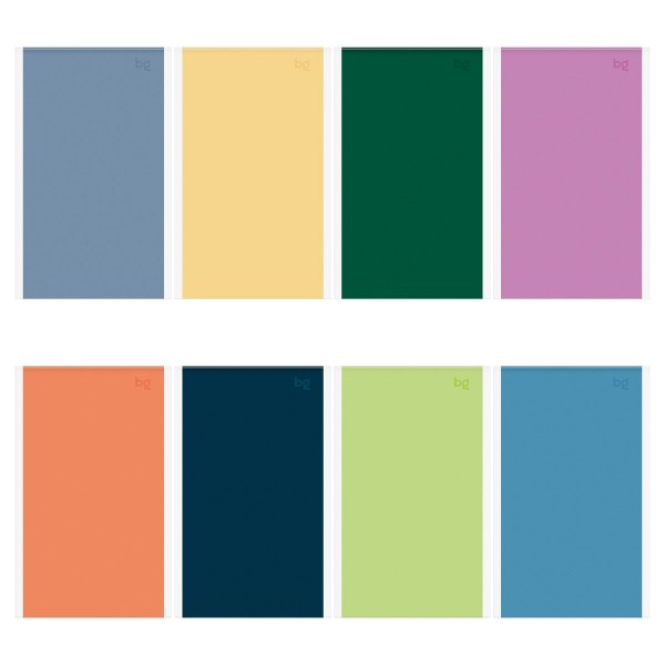 Блокнот 32 листа А6 клетка, скрепка Монотон Б6ск32 09433 BG 40/160 380202