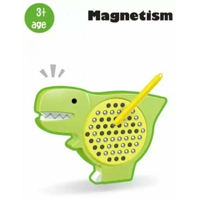 NoName Игрушка   Игрушка - брелок. Планшет для рисования магнитами. Динозавр ST1146 Китай