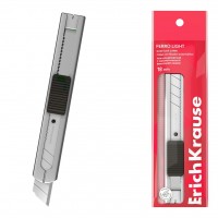 Нож канцелярский 18мм Ferro Light автоматическая фиксация лезвия 62754 ErichKrause 24/360 Нож канцелярский 18мм Ferro Light автоматическая фиксация лезвия 62754 ErichKrause 24/360