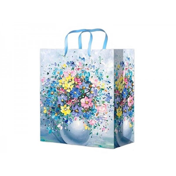 Миленд/Пакет бумажный ламинированный. Композиционный букет 180 x 230 х 80/ПКП-0327/