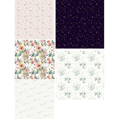 Миленд/Бумага упаковочная. Стильное попурри Ассорти 70 х 100/УБ-6820/5 дзайнов Миленд/Бумага упаковочная. Стильное попурри Ассорти 70 х 100/УБ-6820/5 дзайнов