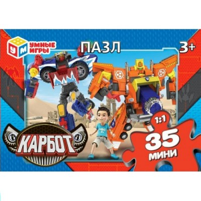 Умные игры Пазл-Мини 35  Карбот  Россия